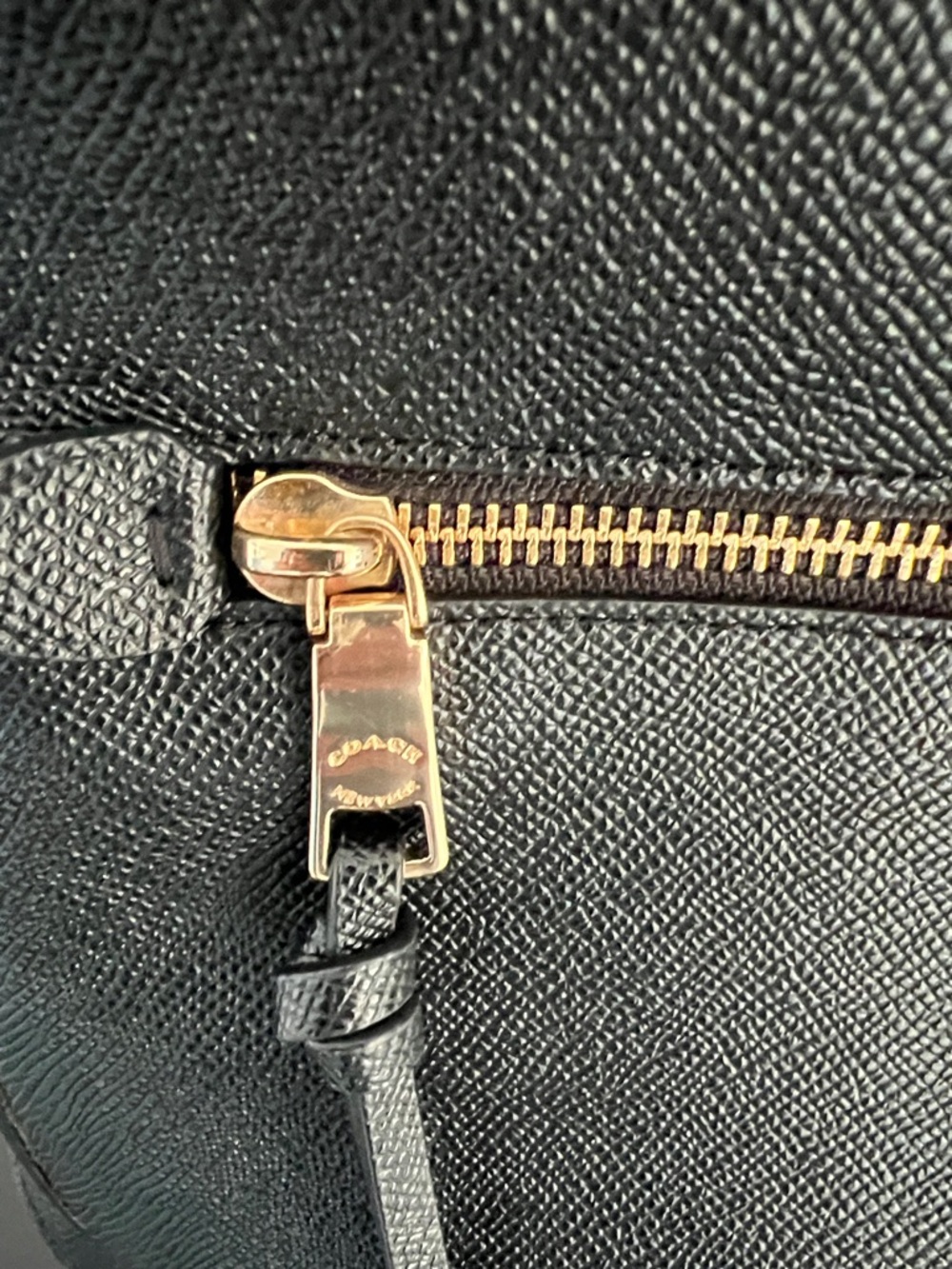 Coach Women’s Leather Backpack - Picture 3 of 9